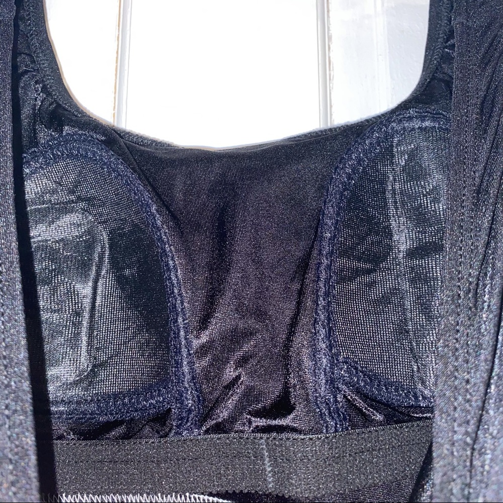 Vintage One Piece Swimsuit with Attached Shorts - Picture 9 of 10